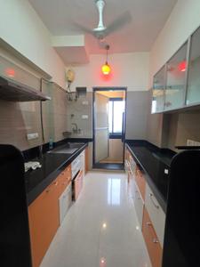 Kitchen Image of 893 Sq.ft 2 BHK Apartment / Flat for rent in K Raheja Interface Heights, Malad West Mumbai for Rs. 74000