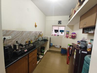 Kitchen Image of 1100 Sq.ft 2 BHK Apartment / Flat for rent in New Tippasandra Bengaluru for Rs. 40000