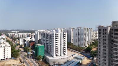 Image of 1420 Sq.ft 2 BHK Apartment / Flat for sale in Ramky One Orbit, Nallagandla, Hyderabad for Rs. 14500000