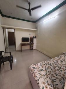 Bedroom Image of 450 Sq.ft 1 BHK Independent House for rent in Talwade Pune for Rs. 20000