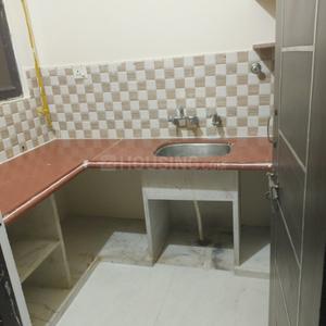 Kitchen Image of 950 Sq.ft 1 BHK Builder Floor for rent in Shrinath Puram Kota for Rs. 9000