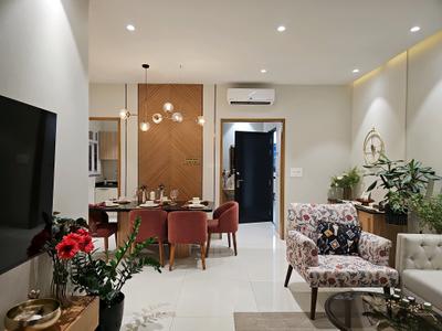 Living Room Image of 1397 Sq.ft 3 BHK Apartment / Flat for sale in Puravankara Emerald Bay Building 13, Mundhwa Pune for Rs. 12900000