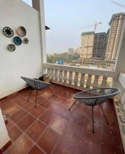 Balcony Image of 1150 Sq.ft 2 BHK Apartment / Flat for sale in Nyati Meadows II, Wadgaon Sheri Pune for Rs. 14000000