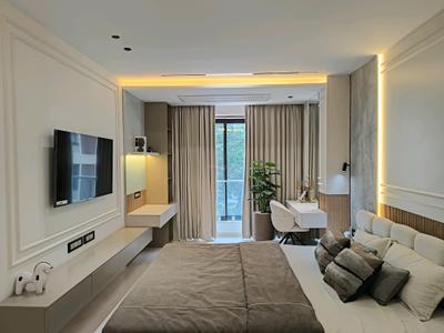 Living Room Image of 1550 Sq.ft 3 BHK Apartment / Flat for sale in Vile Parle West Mumbai for Rs. 90000000