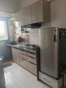 Kitchen Image of 500 Sq.ft 1 BHK Apartment / Flat for sale in Sun Rising Homes, Gota Ahmedabad for Rs. 4800000