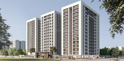 Image of 1322 Sq.ft 2 BHK Apartment / Flat for sale in Soham Elegance C D E, Pal Gam, Surat for Rs. 5000000