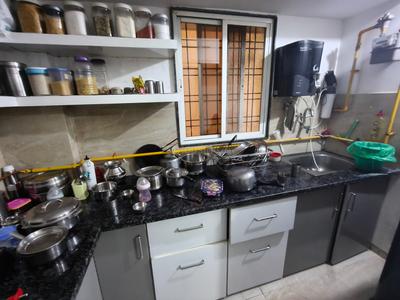 Kitchen Image of 731 Sq.ft 2 BHK Apartment / Flat for sale in Sai Pride Homes, Nipania Indore for Rs. 5500000