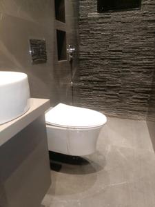 Common Bathroom Image of 1500 Sq.ft 3 BHK Apartment / Flat for sale in Mahaavir Exotique Phase II, Taloja Navi Mumbai for Rs. 9100000