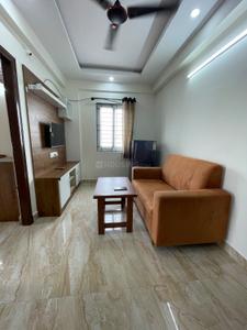 Living Room Image of 710 Sq.ft 1 BHK Apartment / Flat for rent in BTM Layout Bengaluru for Rs. 25499