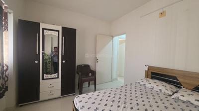 Bedroom Image of 1050 Sq.ft 2 BHK Apartment / Flat for sale in Godrej Garden City, Jagatpur Ahmedabad for Rs. 5000000