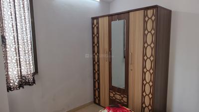 Bedroom Image of 640 Sq.ft 1 BHK Apartment / Flat for rent in Applewoods Satyesh Residency, Shela Ahmedabad for Rs. 21000
