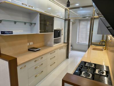 Kitchen Image of 1705 Sq.ft 3 BHK Apartment / Flat for rent in Global Riva, Kodailbail Mangalore for Rs. 55000