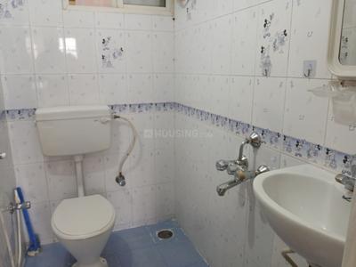 Bathroom Image of 600 Sq.ft 1 BHK Builder Floor for rent in Kasturi Nagar Bengaluru for Rs. 18000