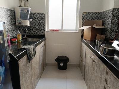 Kitchen Image of 700 Sq.ft 1 BHK Apartment / Flat for sale in Lodha Amara, Kolshet Thane for Rs. 7100000