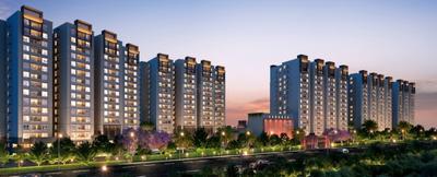 Image of 1460 Sq.ft 3 BHK Apartment / Flat for rent in NCC Signature Towers, Sholinganallur, Chennai for Rs. 47500