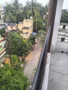 Balcony Image of 850 Sq.ft 2 BHK Apartment / Flat for sale in M R Shantiniketan Apartment, Konnagar Hooghly for Rs. 1800000