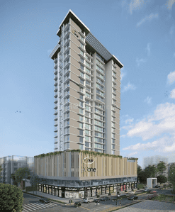 Image of 650 Sq.ft 2 BHK Apartment / Flat for sale in Rodium Xone, Kandivali West, Mumbai for Rs. 19500000