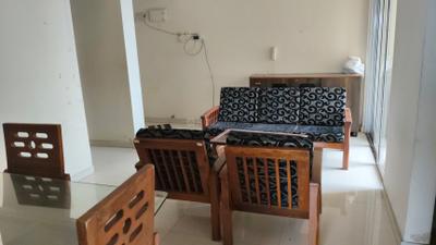 Living Room Image of 950 Sq.ft 2 BHK Apartment / Flat for rent in Bharat Ecovistas, Shilphata Thane for Rs. 25000