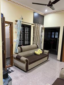 Hall Image of 800 Sq.ft 2 BHK Builder Floor for rent in Kithiganur Bengaluru for Rs. 15000
