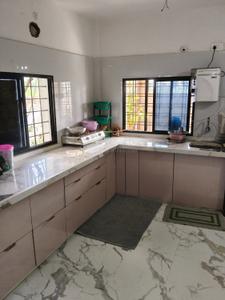 Kitchen Image of 600 Sq.ft 1 BHK Independent House for rent in Besa Nagpur for Rs. 20000