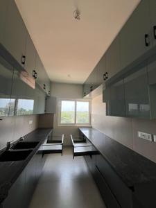 Kitchen Image of 1100 Sq.ft 2 BHK Apartment / Flat for rent in Casagrand Boulevard, Chikkagubbi Village Bengaluru for Rs. 35000