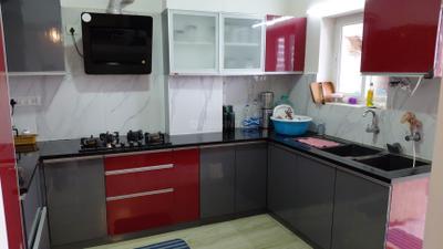 Kitchen Image of 2200 Sq.ft 3 BHK Apartment / Flat for rent in Hoysala Landmark, Sanjaynagar Bengaluru for Rs. 70000