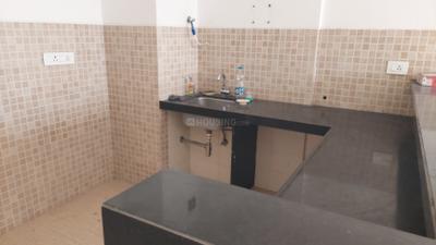 Kitchen Image of 640 Sq.ft 1 RK Studio for rent in Lodha Belmondo, Gahunje Pune for Rs. 25500