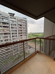 Balcony Image of 1850 Sq.ft 3 BHK Apartment / Flat for rent in Vihav Elinor, New Alkapuri Vadodara for Rs. 30000