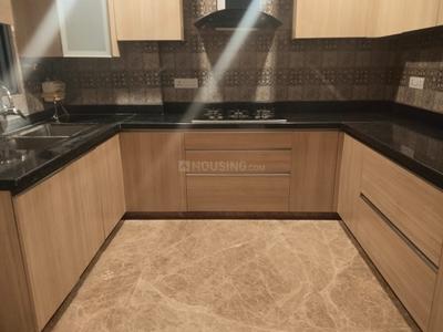 Kitchen Image of 900 Sq.ft 2 BHK Builder Floor for sale in Kalkaji New Delhi for Rs. 28000000