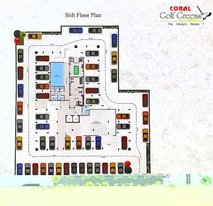 Image of 1035 Sq.ft 2 BHK Apartment / Flat for sale in Coral Golf Green, Air Force Area, Jodhpur for Rs. 7500000