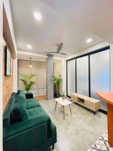 Hall Image of 950 Sq.ft 1 BHK Apartment / Flat for rent in Palasia Indore for Rs. 17200