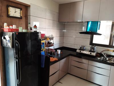Kitchen Image of 1840 Sq.ft 3 BHK Apartment / Flat for sale in Kinghood Casa King, Palanpur Surat for Rs. 8800000