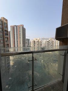 Balcony Image of 1000 Sq.ft 2 BHK Apartment / Flat for rent in Akshar Elementa, Tathawade Pune for Rs. 36000
