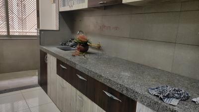 Kitchen Image of 1435 Sq.ft 3 BHK Apartment / Flat for sale in Swati Chrysantha, Shela Ahmedabad for Rs. 7200000
