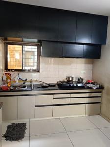 Kitchen Image of 1400 Sq.ft 4 BHK Apartment / Flat for sale in Darshanam Highview, Sayajipura Vadodara for Rs. 6600000