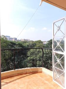 Balcony Image of 1050 Sq.ft 2 BHK Apartment / Flat for rent in Nyati Estate Co Op Hsg Socy Ltd, Mohammed Wadi Pune for Rs. 21000