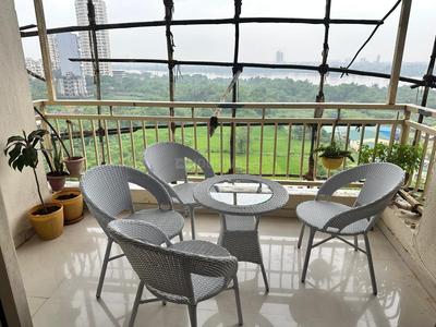 Balcony Image of 1055 Sq.ft 2 BHK Apartment / Flat for sale in Dombivli West Thane for Rs. 8000000