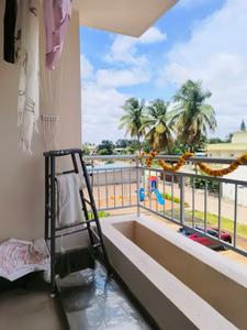 Living Room Image of 1175 Sq.ft 2 BHK Apartment / Flat for rent in Shriram Solitaire, Yelahanka New Town Bengaluru for Rs. 45000