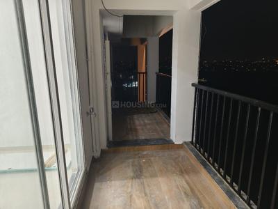 Balcony Image of 1400 Sq.ft 3 BHK Apartment / Flat for rent in Leverage Greenwoods Harmony Wing A, Besa Nagpur for Rs. 25000