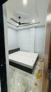 Bedroom Image of 550 Sq.ft 1 BHK Builder Floor for rent in Mahalakshmi Nagar Indore for Rs. 13999