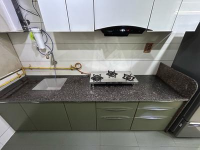 Kitchen Image of 525 Sq.ft 2 BHK Apartment / Flat for sale in Mota Mava Rajkot for Rs. 3000000