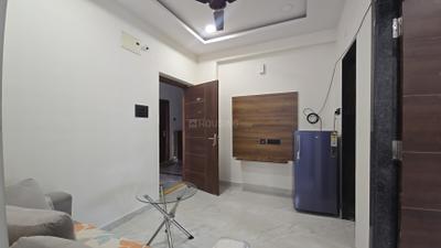 Living Room Image of 720 Sq.ft 1 BHK Apartment / Flat for rent in Kondapur Hyderabad for Rs. 25000
