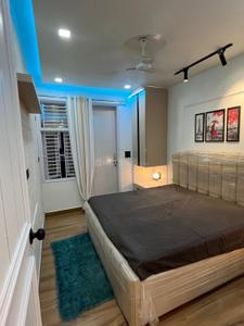 Bedroom Image of 1260 Sq.ft 3 BHK Builder Floor for rent in Rajouri Garden New Delhi for Rs. 49000