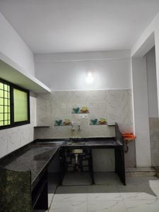 Kitchen Image of 600 Sq.ft 1 BHK Builder Floor for rent in Manewada Nagpur for Rs. 12000