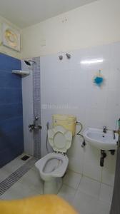 Bathroom Image of 900 Sq.ft 3 BHK Independent House for rent in Iscon Ambli Road Ahmedabad for Rs. 32000