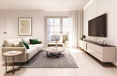 Hall Image of 918 Sq.ft 2 BHK Apartment / Flat for sale in Celestia, Fursungi Pune for Rs. 5000000