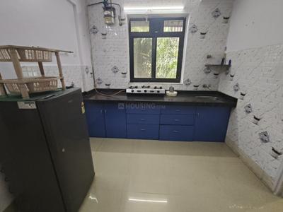 Kitchen Image of 650 Sq.ft 1 BHK Apartment / Flat for rent in Bhakti Complex, Dahisar West Mumbai for Rs. 32000