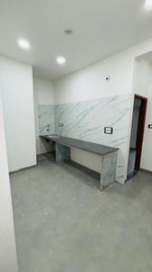 Kitchen Image of 650 Sq.ft 1 BHK Builder Floor for rent in Mahalakshmi Nagar Indore for Rs. 13500