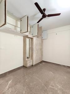 Bedroom Image of 800 Sq.ft 1 BHK Builder Floor for rent in HSR Layout Bengaluru for Rs. 19000