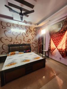 Bedroom Image of 550 Sq.ft 1 BHK Builder Floor for rent in Janakpuri New Delhi for Rs. 16000